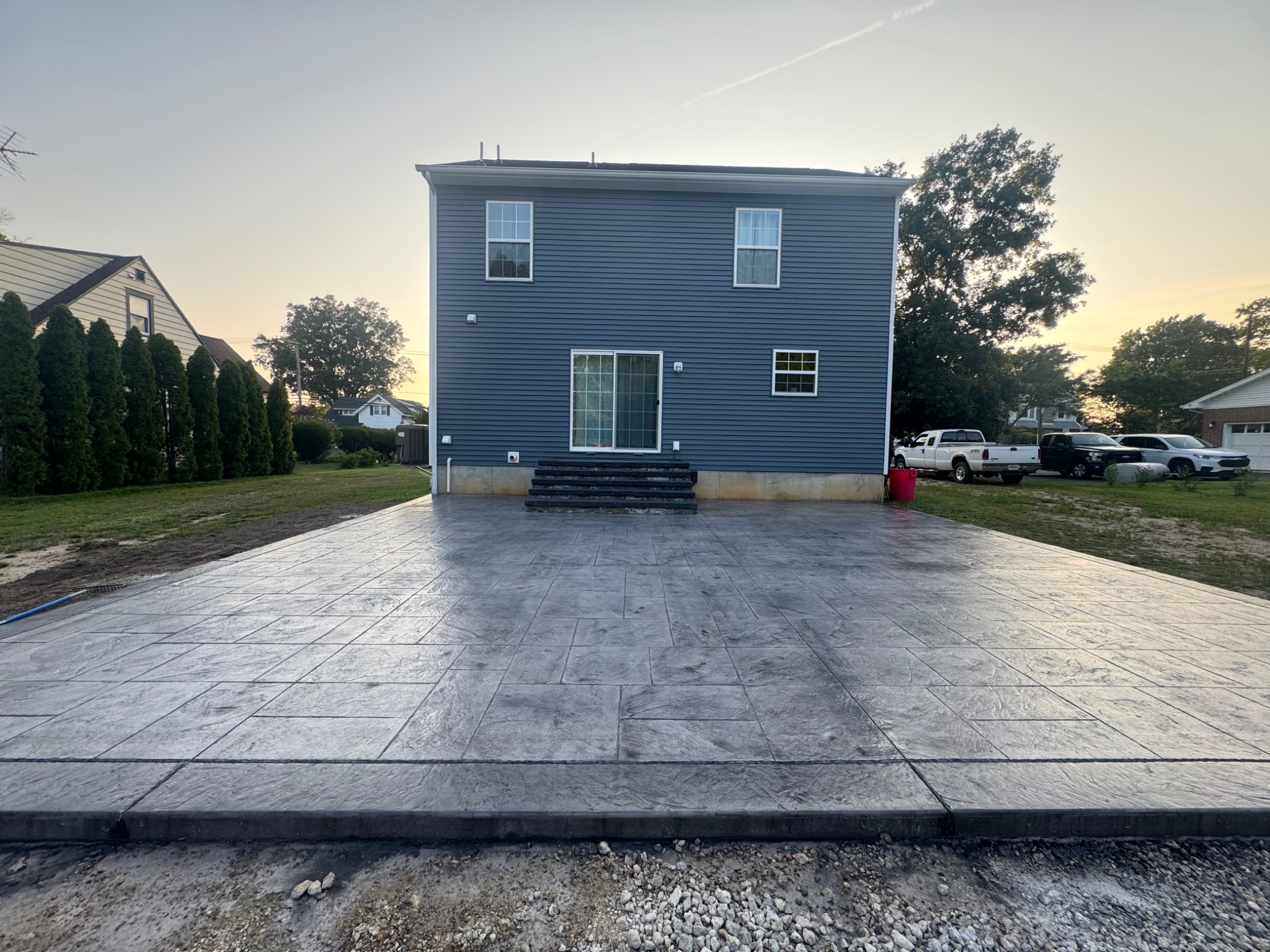 Stamped Concrete Patio